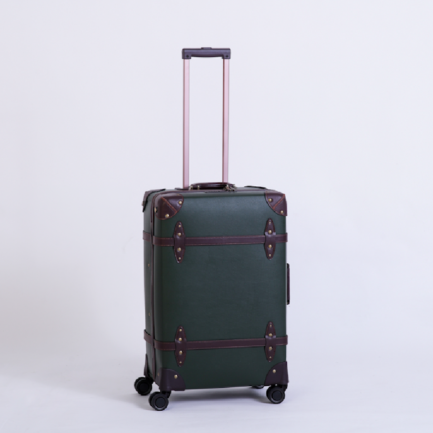 Medium Vintage Spinner - Forest Green
