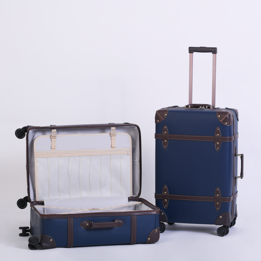 Medium Vintage Spinner - Navy